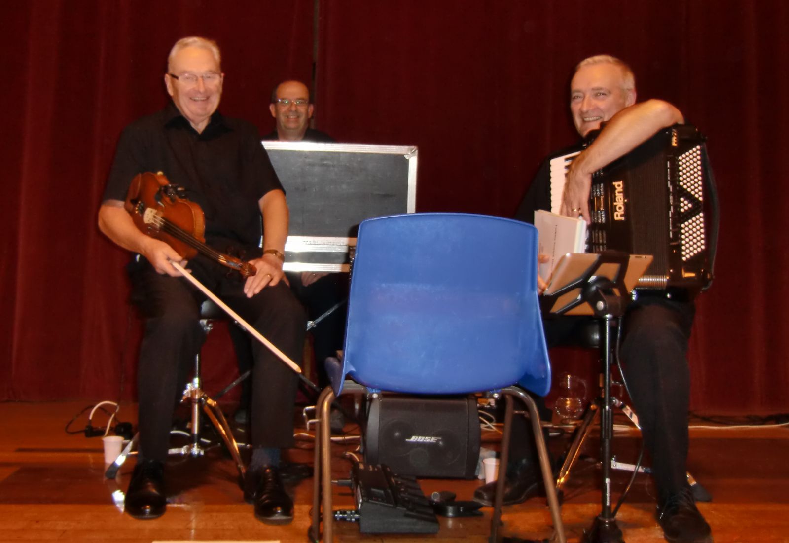 A happy band!