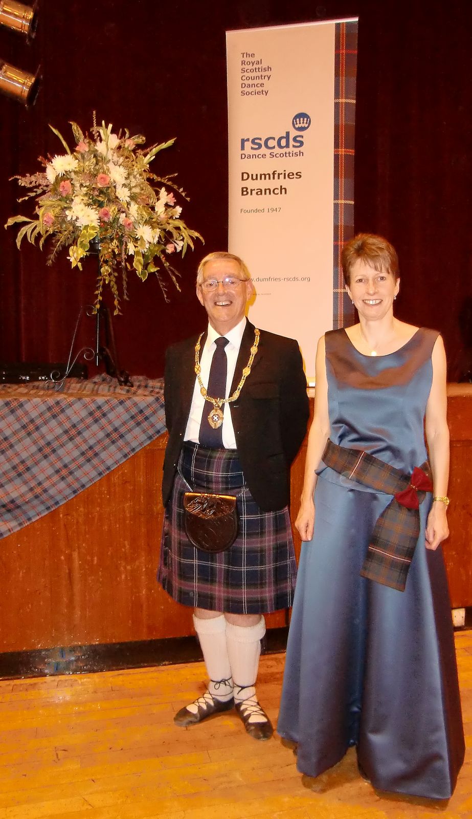2 Chairmen - John Wilkinson & Jane Meikle