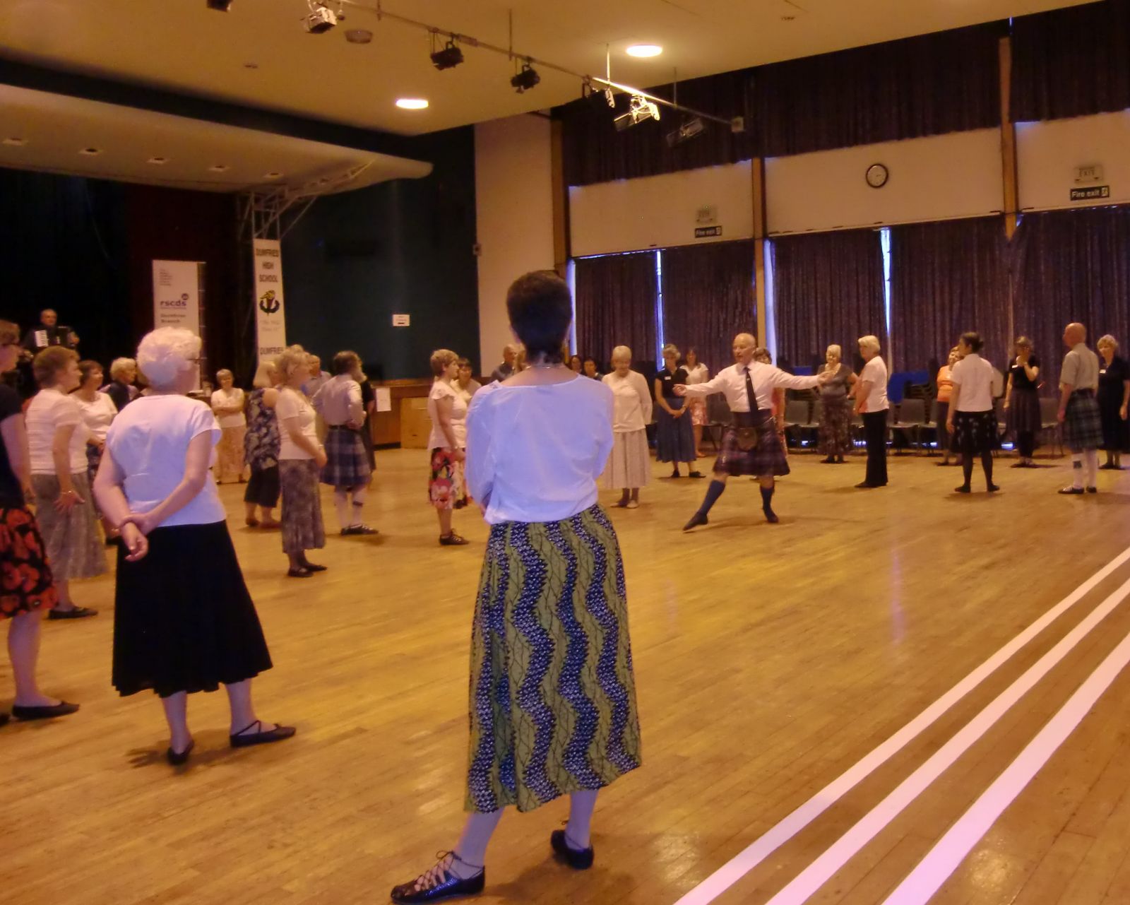 Strathspey stretch!