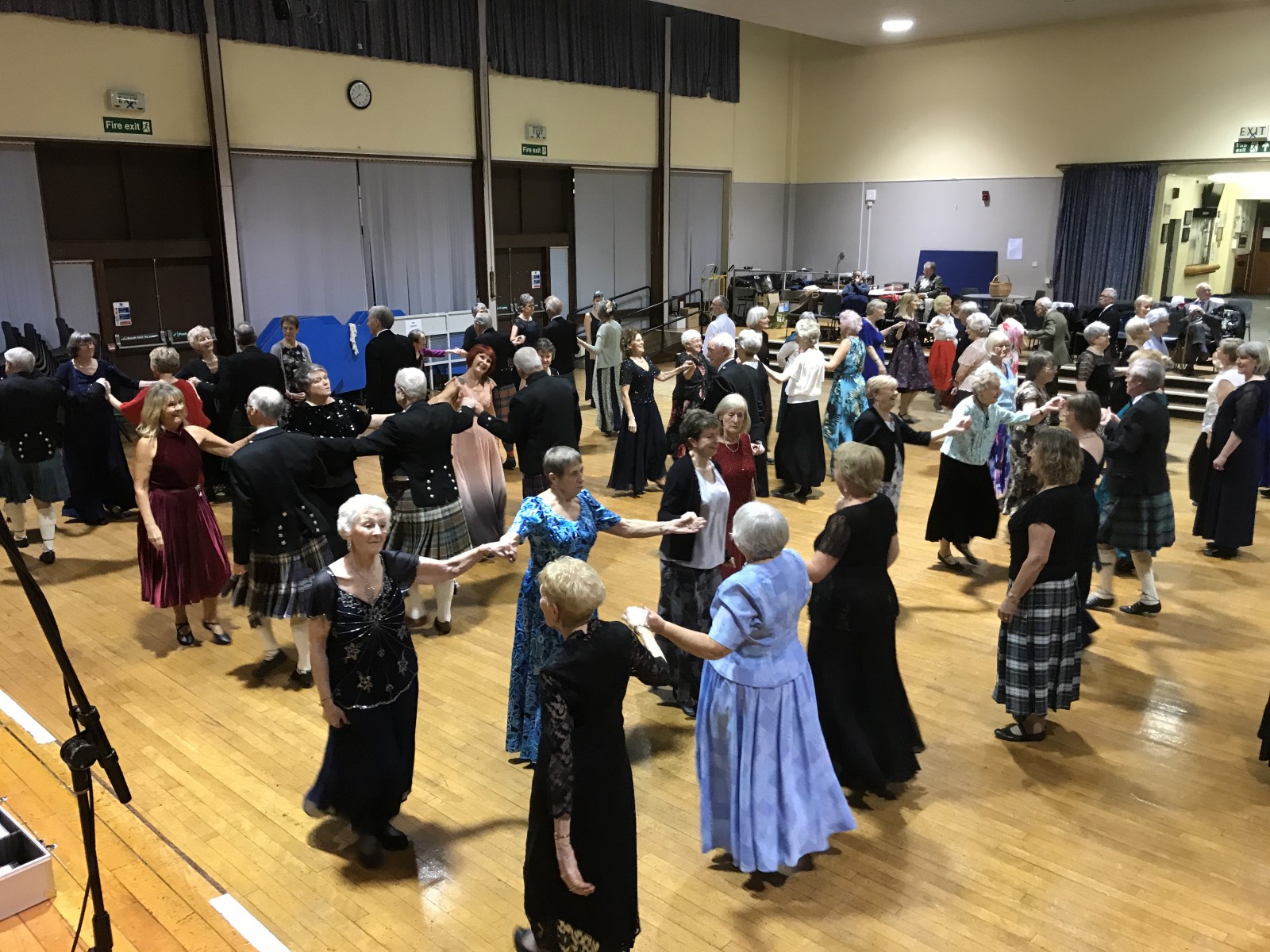 Happy dancers