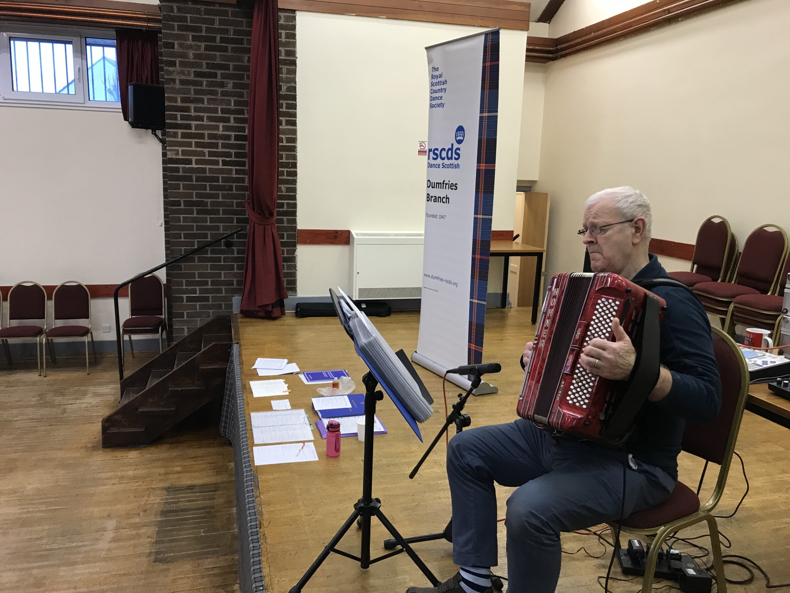 Our musician, Ian Kirkpatrick