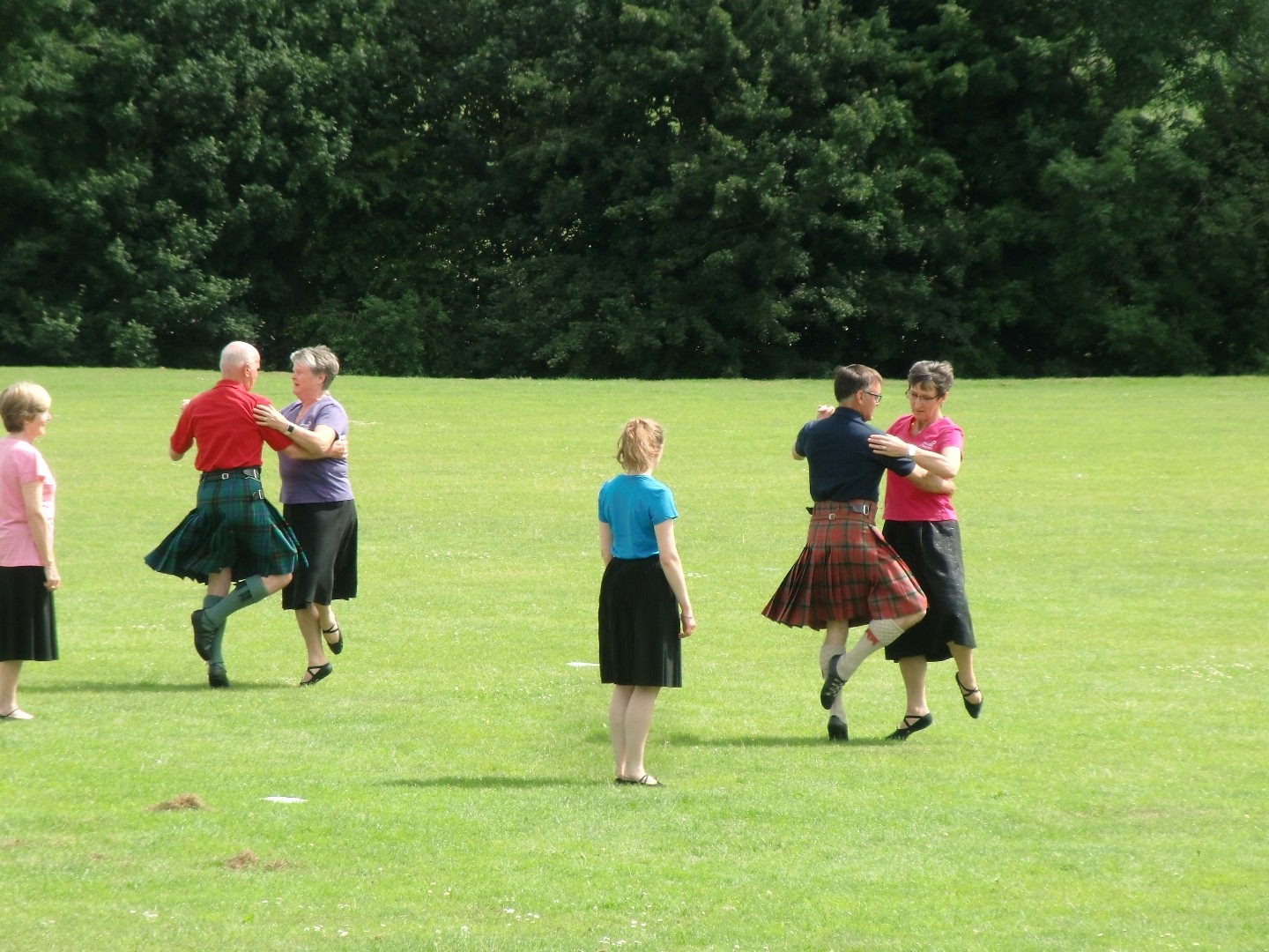 Some of our group dancing The Shepherd’s Crook