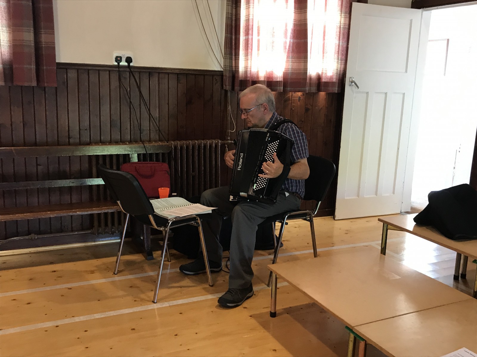 George Meikle provided the music