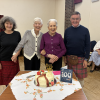 Gillian Hardstone, Margaret Dickson, Betty Ferguson and William Williamson