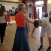 Marion Wallace had a very gallant partner!<br/><a href="gallery/summer_dancing_2016/572/add/#comments">Add comment</a>