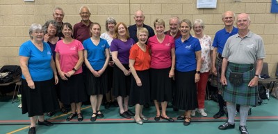 Branch dancers at the White Rose Festival July 2023